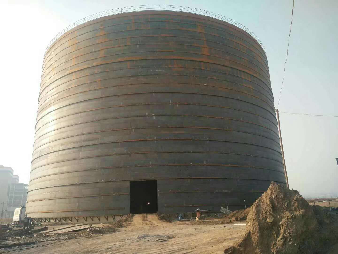 同仁承建大型钢板库的好处及原理