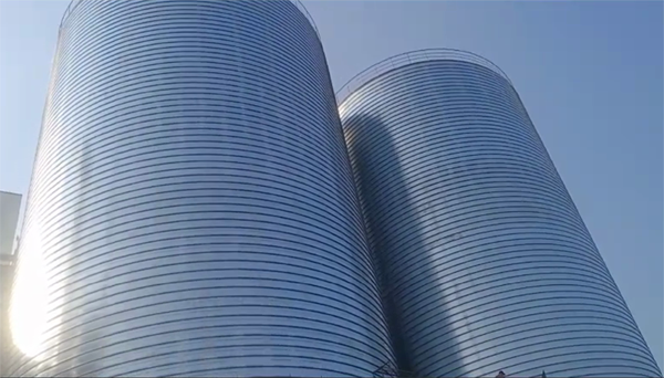 同仁2座混凝土高架卷板仓